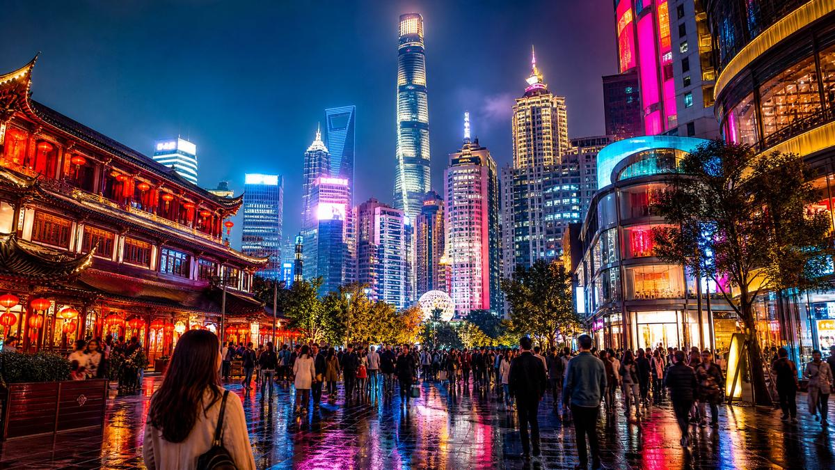 抖阴·上海夜景旅行视频